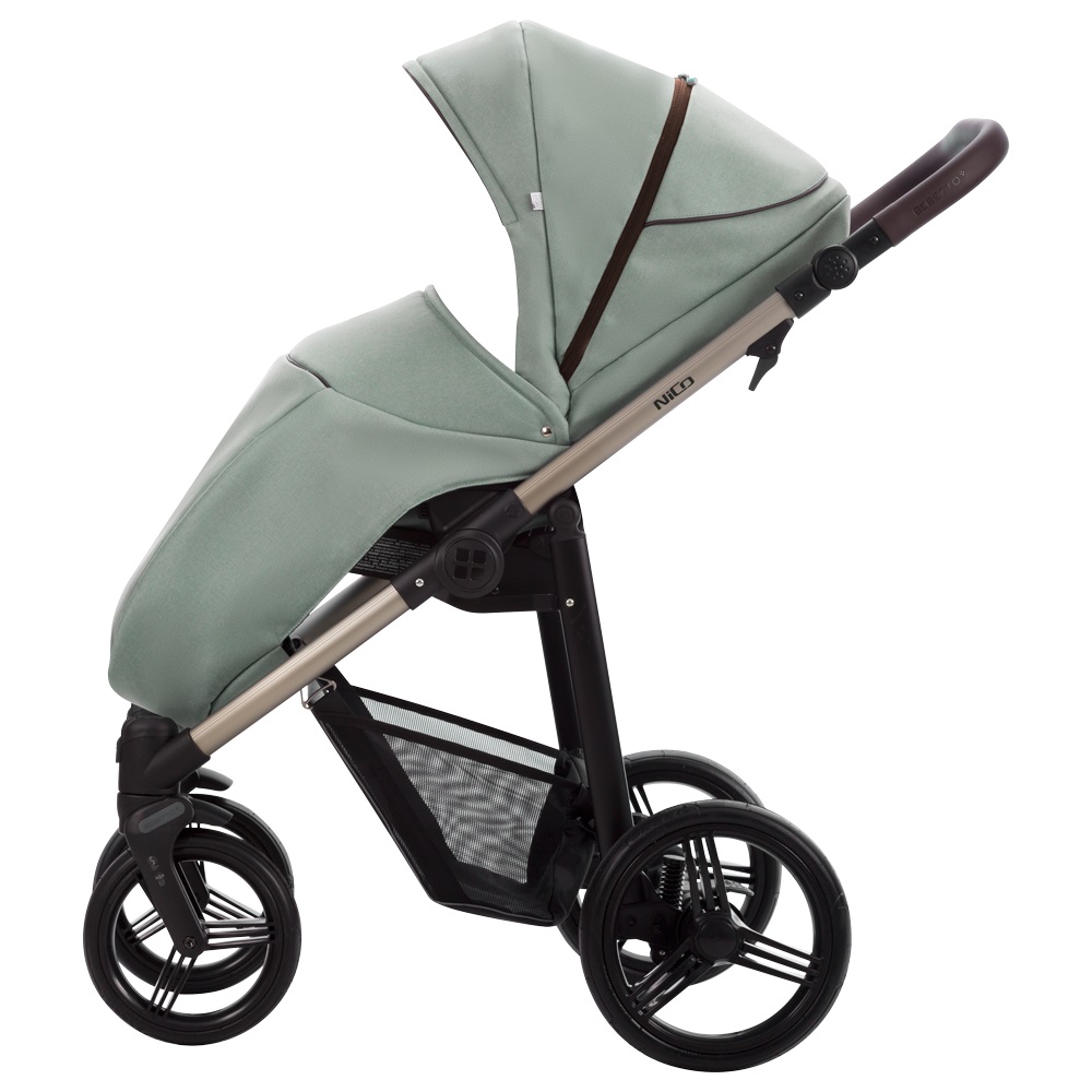 Прогулочная коляска Bebetto Nico Sand 03 green