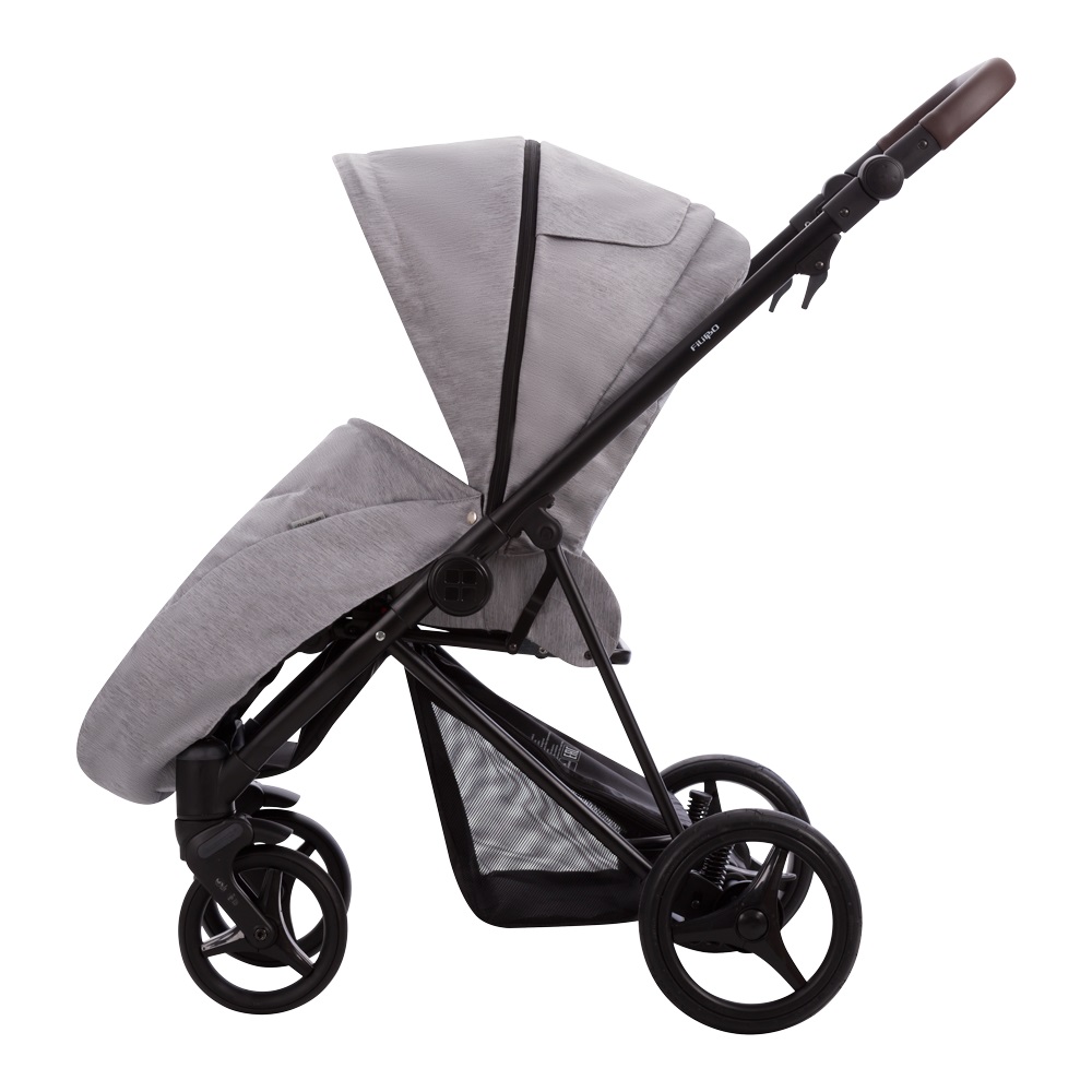 Прогулочная коляска Bebetto Filippo 03 light-grey Прогулочная коляска Bebetto Filippo 03 light-grey
