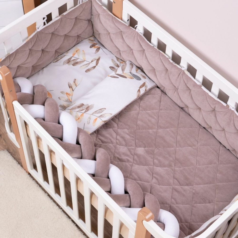 Постельный комплект Baby Veres Velour Mokko leaves (5 элементов) (218.09)