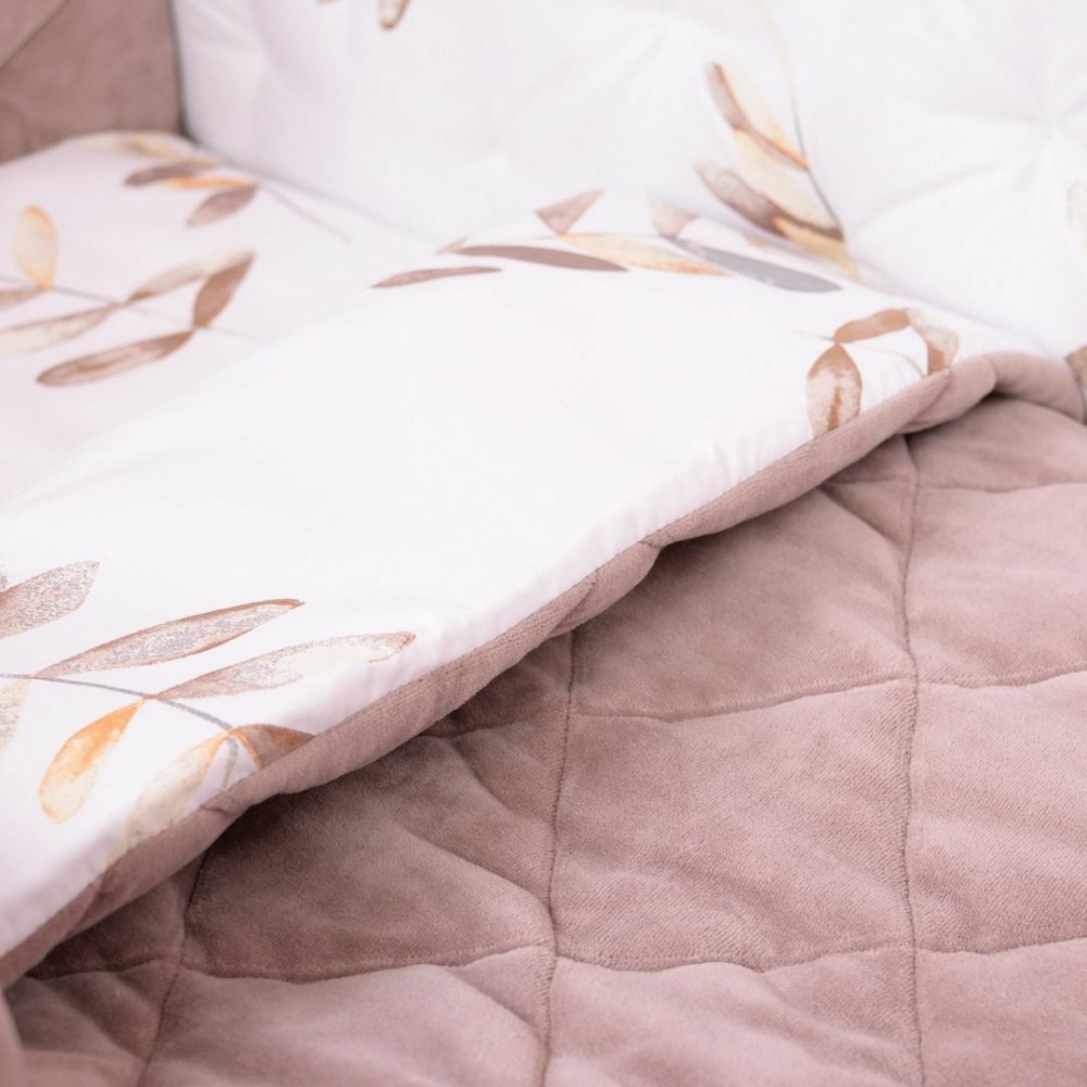 Постельный комплект Baby Veres Velour Mokko leaves (5 элементов) (218.09)