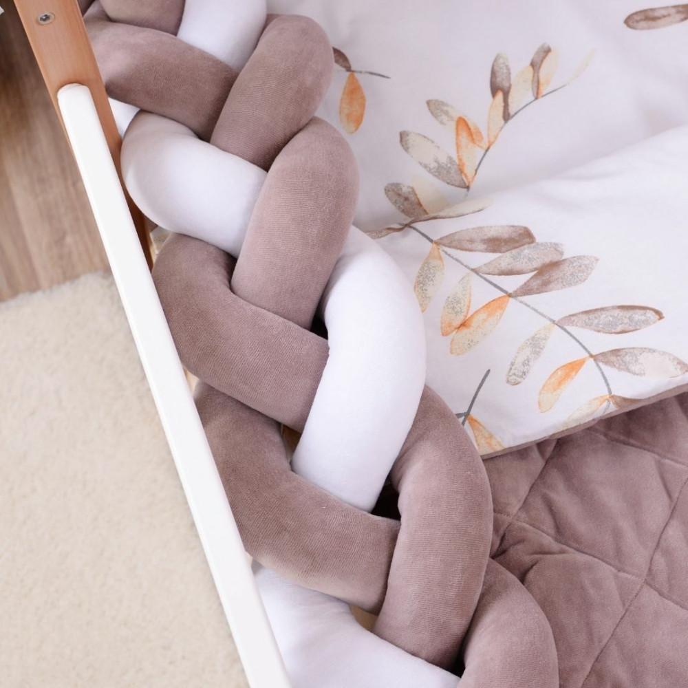 Постельный комплект Baby Veres Velour Mokko leaves (5 элементов) (218.09)