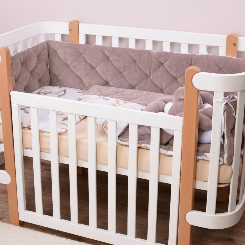 Постельный комплект Baby Veres Velour Mokko leaves (5 элементов) (218.09)