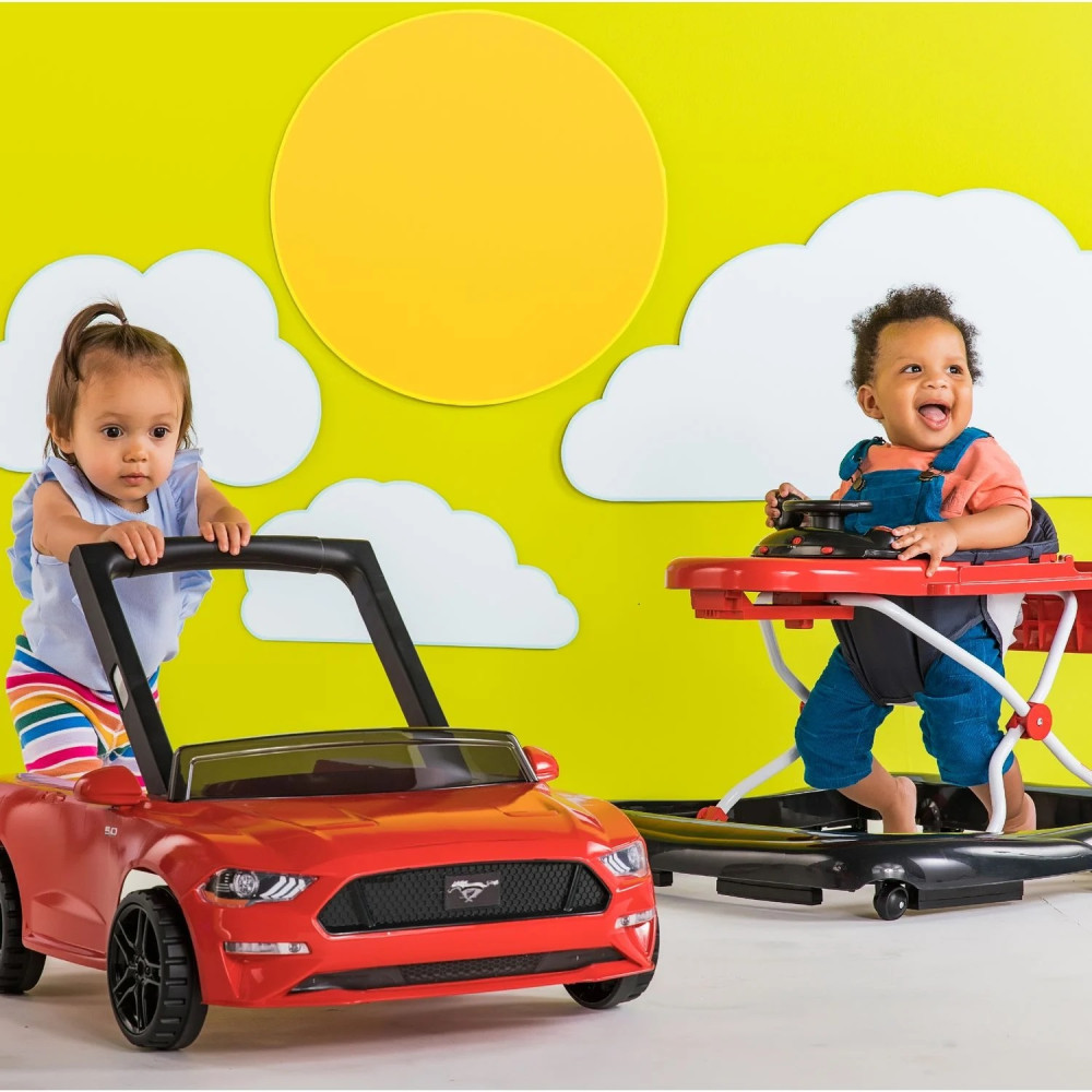 Ігровий центр-ходунки 4 в 1 Bright Starts Ways to Play Walker Ford Mustang Ігровий центр-ходунки 4 в 1 Bright Starts Ways to Play Walker Ford Mustang