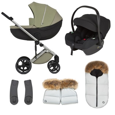 Anex Mev - легкая детская коляска 2в1, всесезонная • Wink - BLACK FRIDAY - автокрісло, адаптери, зимовий конверт та рукавиці в подарунок!