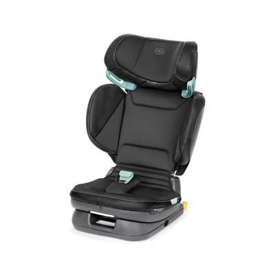 Peg Perego Viaggio 2-3 Flex - автокрісло i-Size для зросту 100-150 см (від 3 до 12 років), ISOFIX, спинка, що складається, регулювання 4D • Licorice (Black)