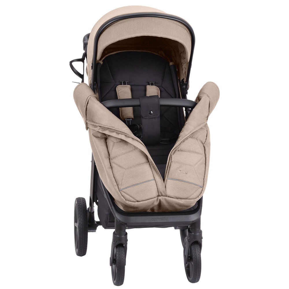 Carrello Bravo Plus NF CRL-5515 - прогулянкова коляска для бездоріжжя, всесезонний візок • Ivory Beige Carrello Bravo Plus NF CRL-5515 - прогулянкова коляска для бездоріжжя, всесезонний візок • Ivory Beige