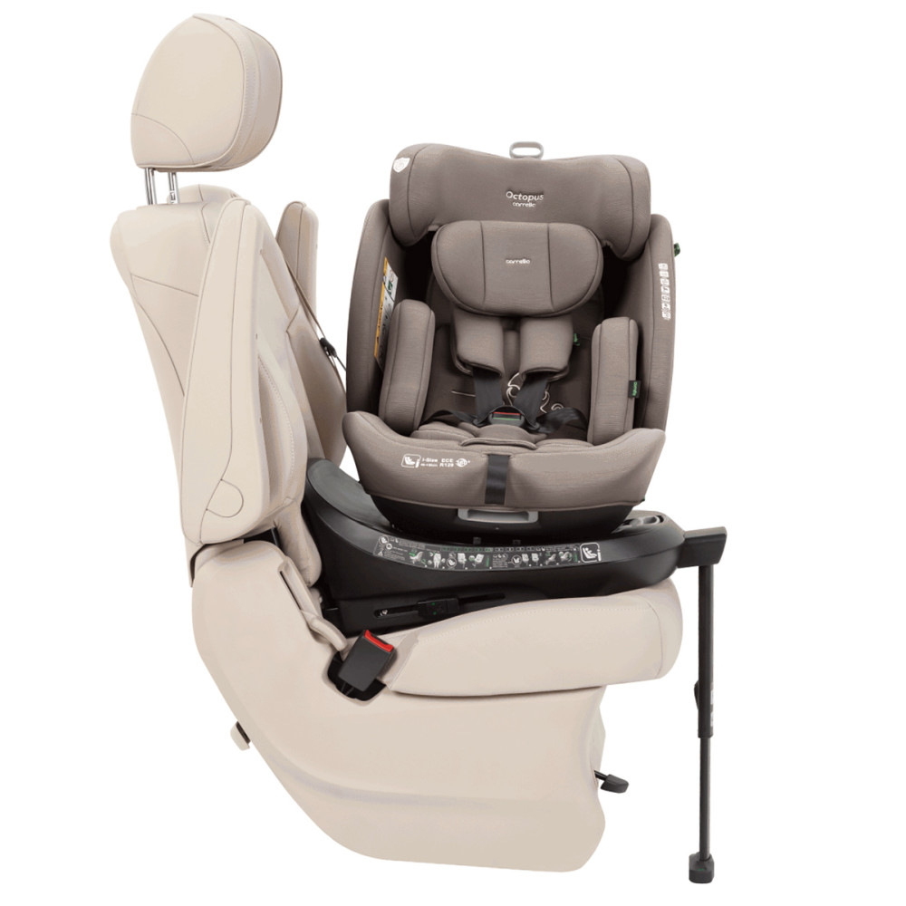 Carrello Octopus i-Size Sandstone Beige поворотное детское