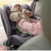 Carrello Octopus CRL-16002 - детское автокресло i-Size (0 – 12 лет / 40 – 150 см) с функцией поворота 360 по ходу и против направления движения, крепление Isofix • Seashell Grey