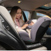 Carrello Octopus CRL-16002 - детское автокресло i-Size (0 – 12 лет / 40 – 150 см) с функцией поворота 360 по ходу и против направления движения, крепление Isofix • Seashell Grey
