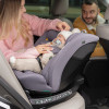 Carrello Octopus CRL-16002 - детское автокресло i-Size (0 – 12 лет / 40 – 150 см) с функцией поворота 360 по ходу и против направления движения, крепление Isofix • Seashell Grey