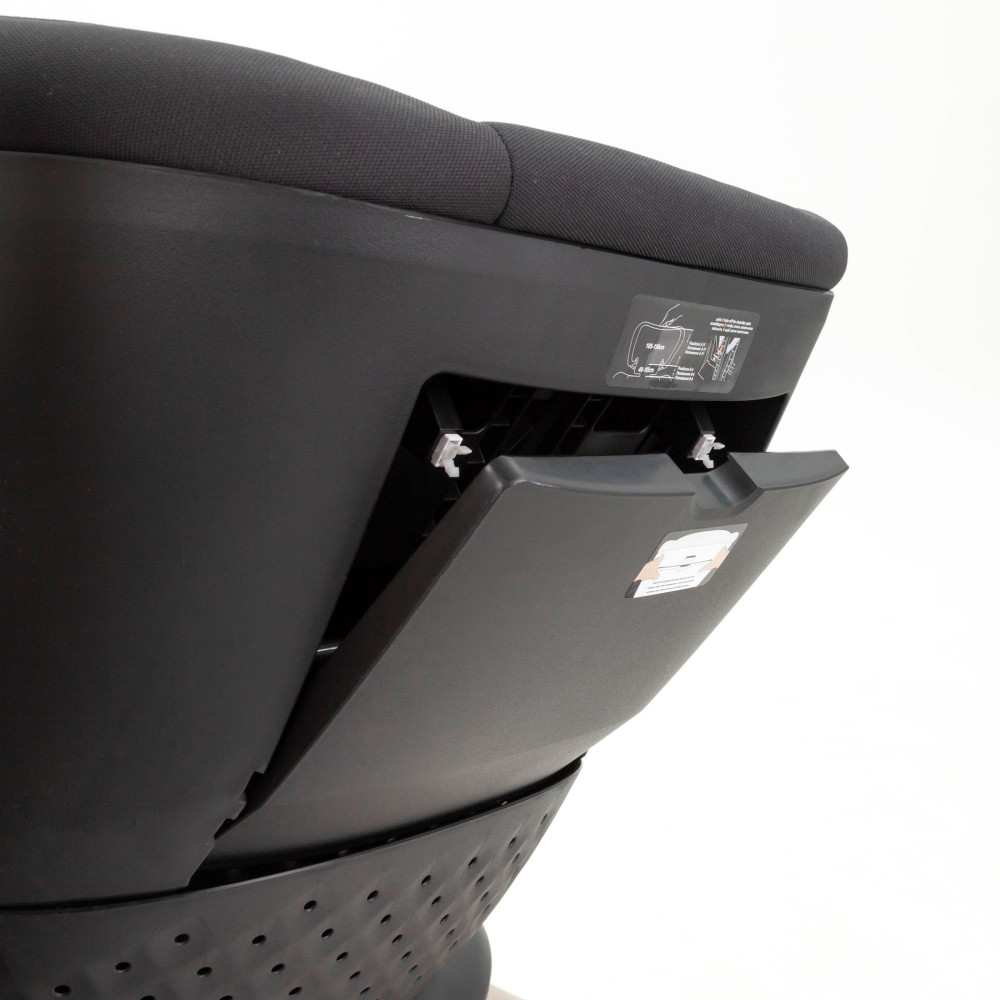 Carrello Avalon CRL-8805 - дитяче автокрісло i-Size (0 – 12 років / 40 – 150 см) з функцією повороту 360 по ходу та проти напрямку руху, кріплення Isofix • Harbor Grey