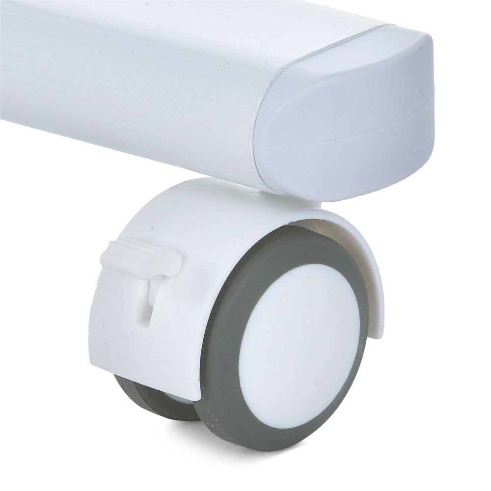 El Camino Noa ME 1125-S - детская приставная кроватка с укачиванием, манеж с окошком (электропитание от сети, приложение в смартфоне, LED экран, музыка, таймер, 4 поворотных колесика) • Graphite