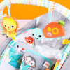 Bright Starts Whimsical Wild - шезлонг для новорожденных с режимом вибрации и звуковыим эффектами • Дикие звери (11805)