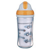 Поїльник Canpol babies, силіконова трубочка, 260мл, автомобілі (74/053)