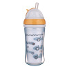 Поїльник Canpol babies, силіконова трубочка, 260мл, автомобілі (74/053)