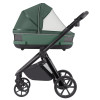 Carrello Omega Plus CRL-6540 - дитяча коляска 2 в 1, всесезонний візочок з ліхтариком LED • Nova Green