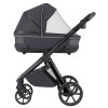 Carrello Omega Plus CRL-6540 - детская коляска 2 в 1, всесезонная коляска с фонариком LED • Meteor Grey