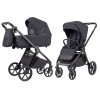 Carrello Omega Plus CRL-6540 - детская коляска 2 в 1, всесезонная коляска с фонариком LED • Meteor Grey