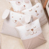 Постельный комплект Baby Veres Cuties collection Smiling animals beige, 6 эл. (216.06.110*90)