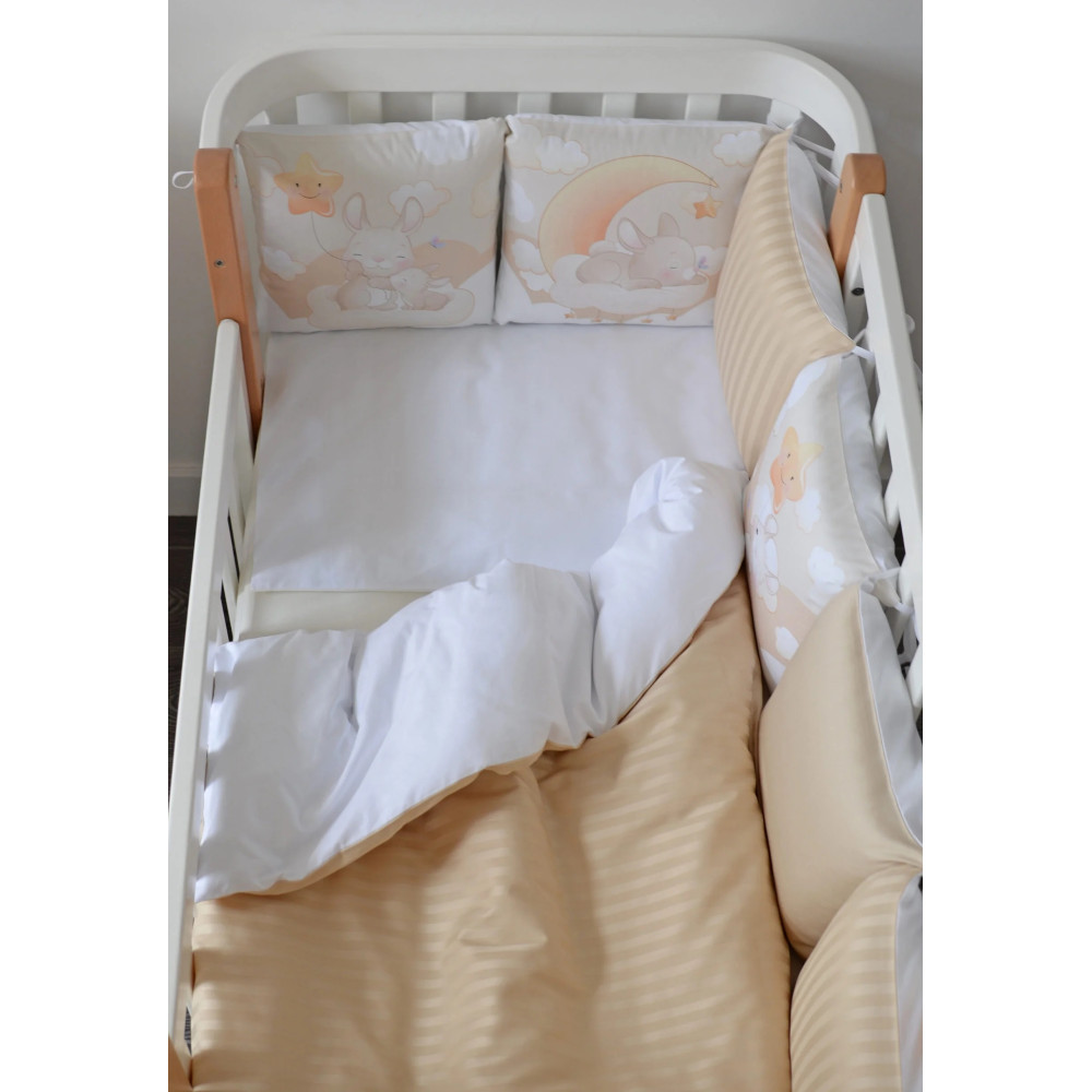 Постельный комплект Baby Veres Classic collection Bunny, 6 эл. (220.48) Постельный комплект Baby Veres Classic collection Bunny, 6 эл. (220.48)