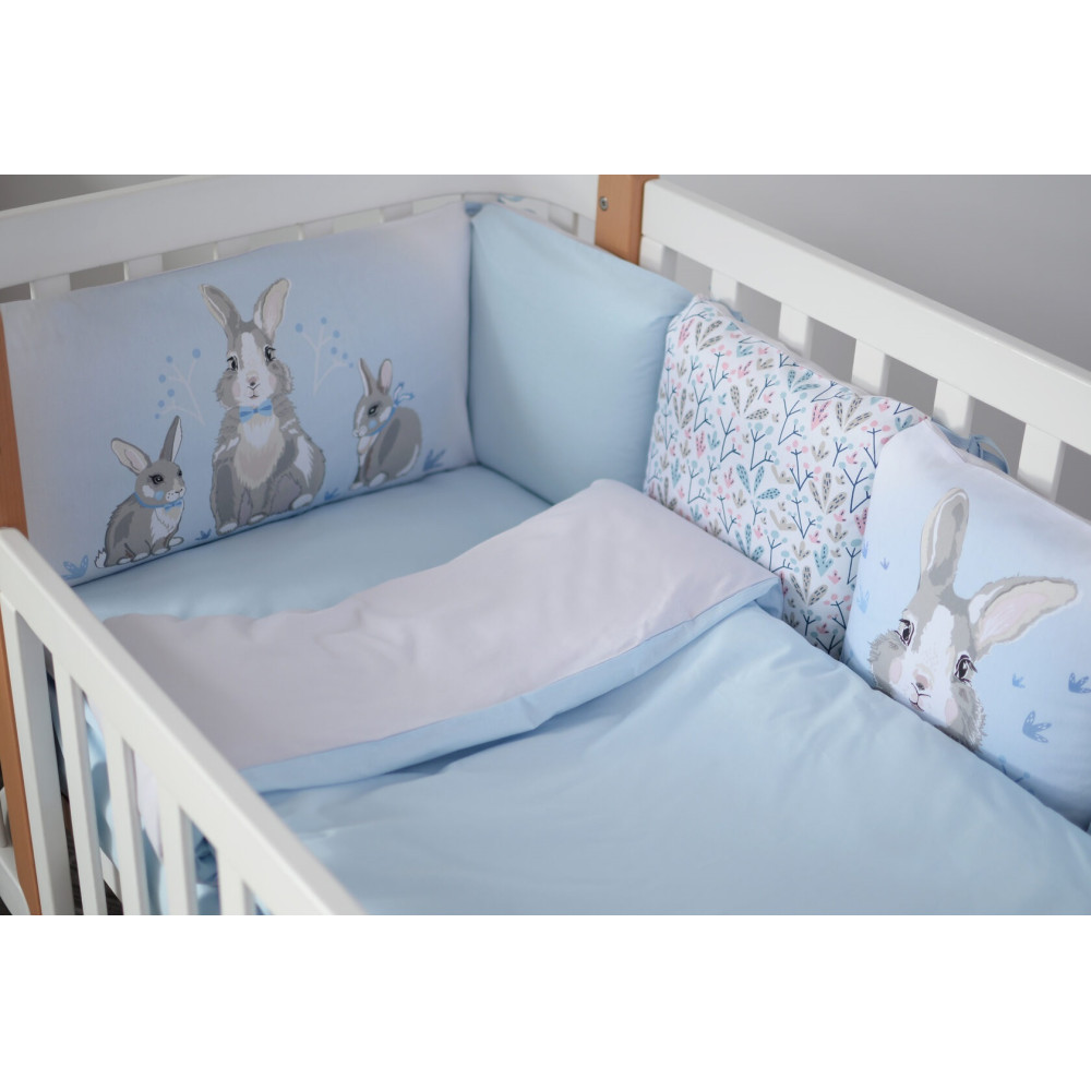 Постільний комплект Baby Veres Painting Art collection Summer Bunny blue, 6 ел. (217.11)
