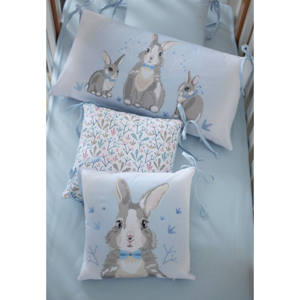 Постільний комплект Baby Veres Painting Art collection Summer Bunny blue, 6 ел. (217.11)