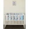 Постільний комплект Baby Veres Painting Art collection Summer Bunny blue, 6 ел. (217.11)