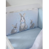 Постільний комплект Baby Veres Painting Art collection Summer Bunny blue, 6 ел. (217.11)