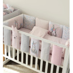 Постільний комплект Baby Veres Painting Art collection Summer Bunny pink, 6 ел. (217.12)