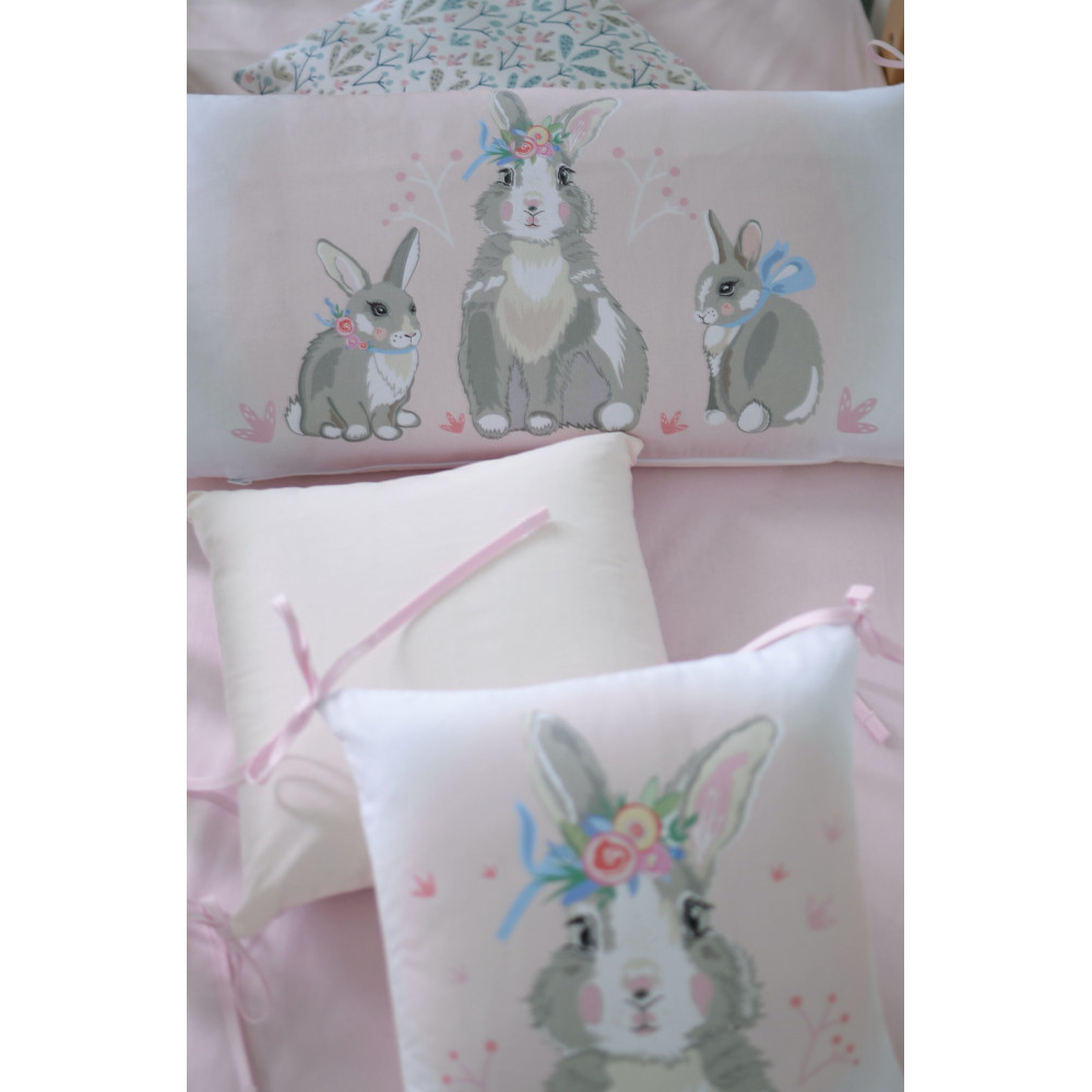 Постільний комплект Baby Veres Painting Art collection Summer Bunny pink, 6 ел. (217.12)