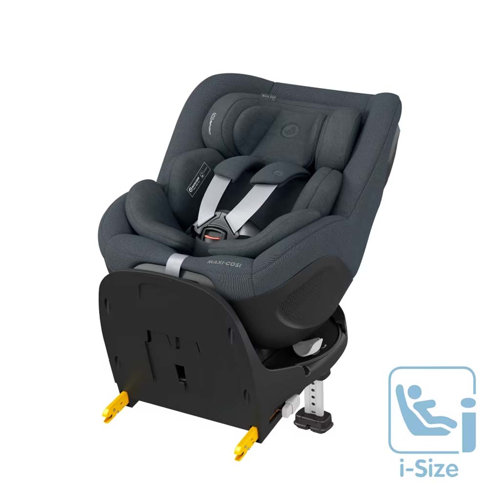 Maxi-Cosi Mica 360 Pro i-Size - автокрісло для дітей (від 0 до 4 років / 40 - 105 см), кріплення ISOFIX (висувне, поворотне 360) • Authentic Graphite Maxi-Cosi Mica 360 Pro i-Size - автокрісло для дітей (від 0 до 4 років / 40 - 105 см), кріплення ISOFIX (висувне, поворотне 360) • Authentic Graphite