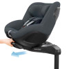 Maxi-Cosi Mica 360 Pro i-Size - автокрісло для дітей (від 0 до 4 років / 40 - 105 см), кріплення ISOFIX (висувне, поворотне 360) • Authentic Graphite