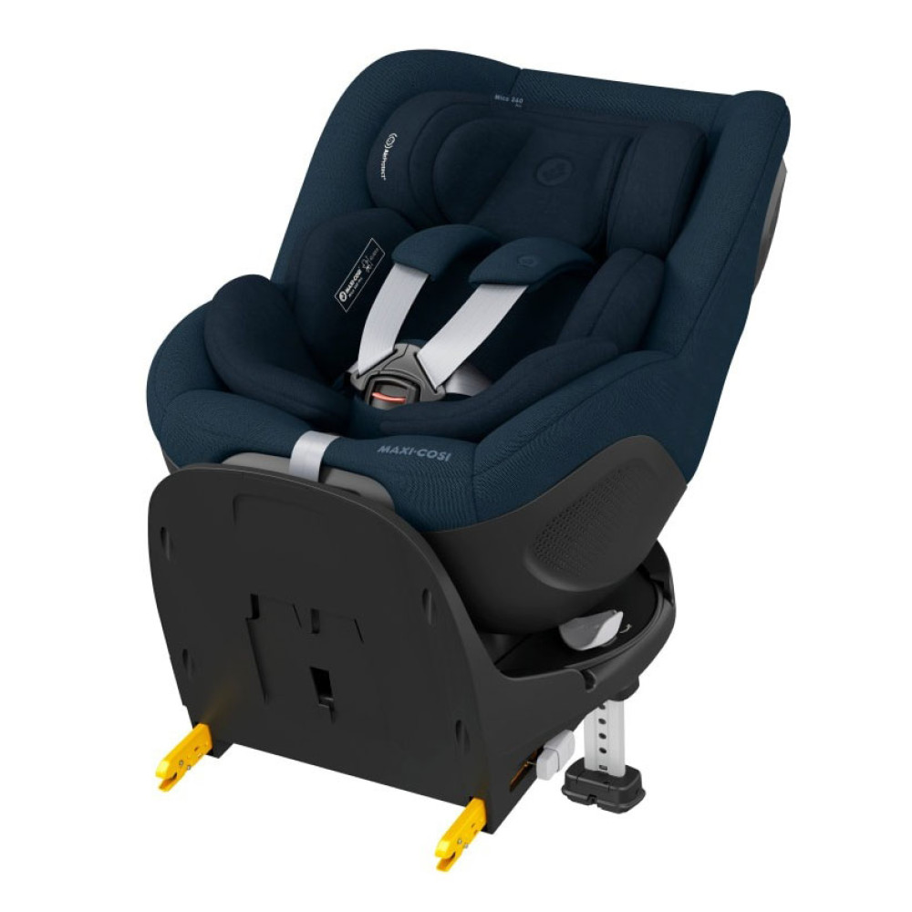 Maxi-Cosi Mica 360 Pro i-Size - автокрісло для дітей (від 0 до 4 років / 40 - 105 см), кріплення ISOFIX (висувне, поворотне 360) • Authentic Blue