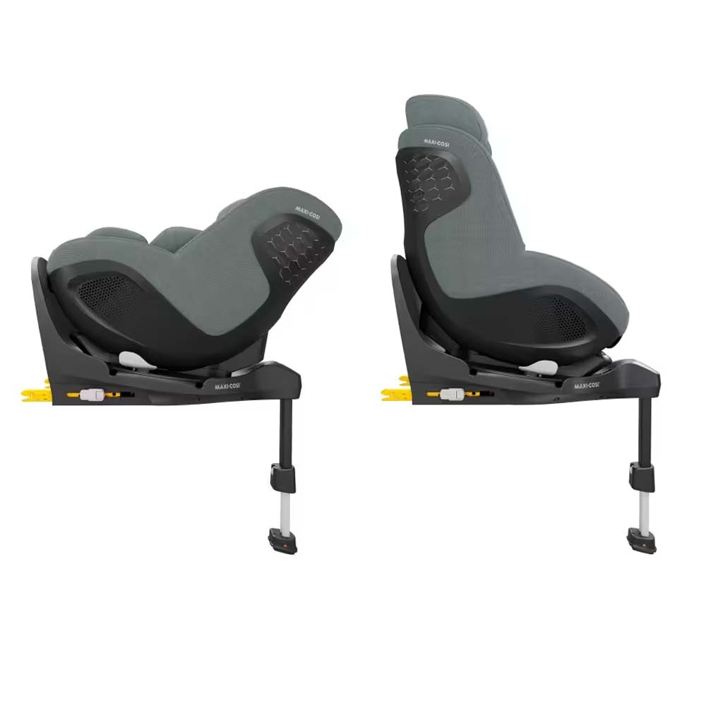 Maxi-Cosi Mica 360 Pro i-Size - автокресло для детей (от 0 до 4 лет / 40 - 105 см), крепление ISOFIX (высувное, поворотное 360) • Authentic Grey