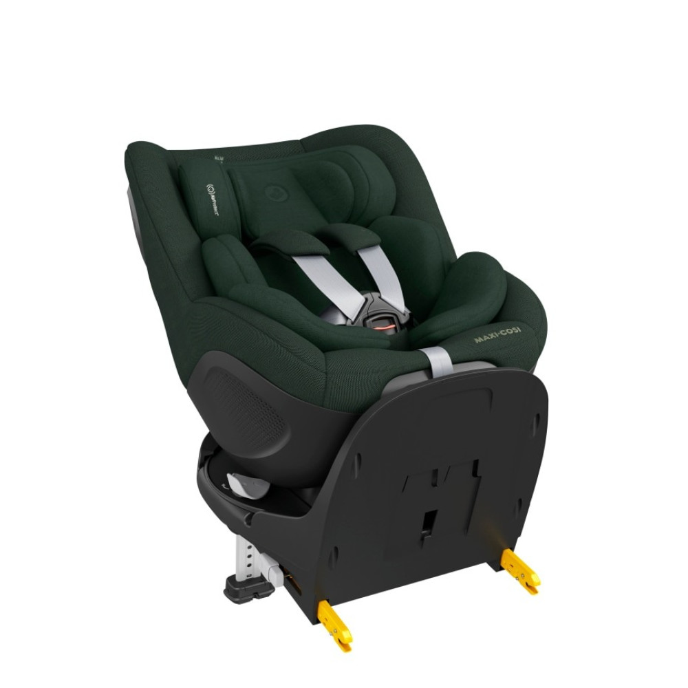 Maxi-Cosi Mica 360 Pro i-Size - автокресло для детей (от 0 до 4 лет / 40 - 105 см), крепление ISOFIX (высувное, поворотное 360) • Authentic Green