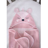 Пелюшка для купання Baby Veres Bambi pink 80х120 см (190.51-1)