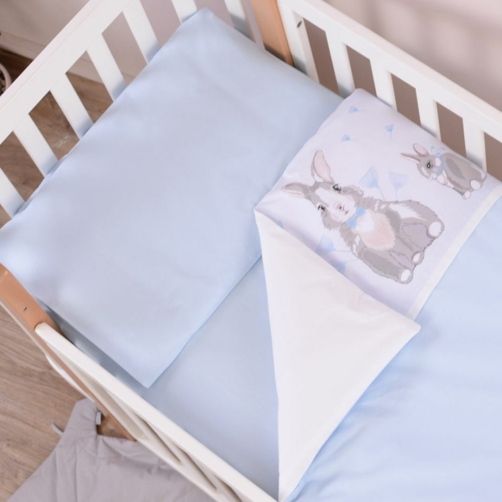 Змінна постіль Baby Veres Summer Bunny blue, 3 елементи (154.7.03)