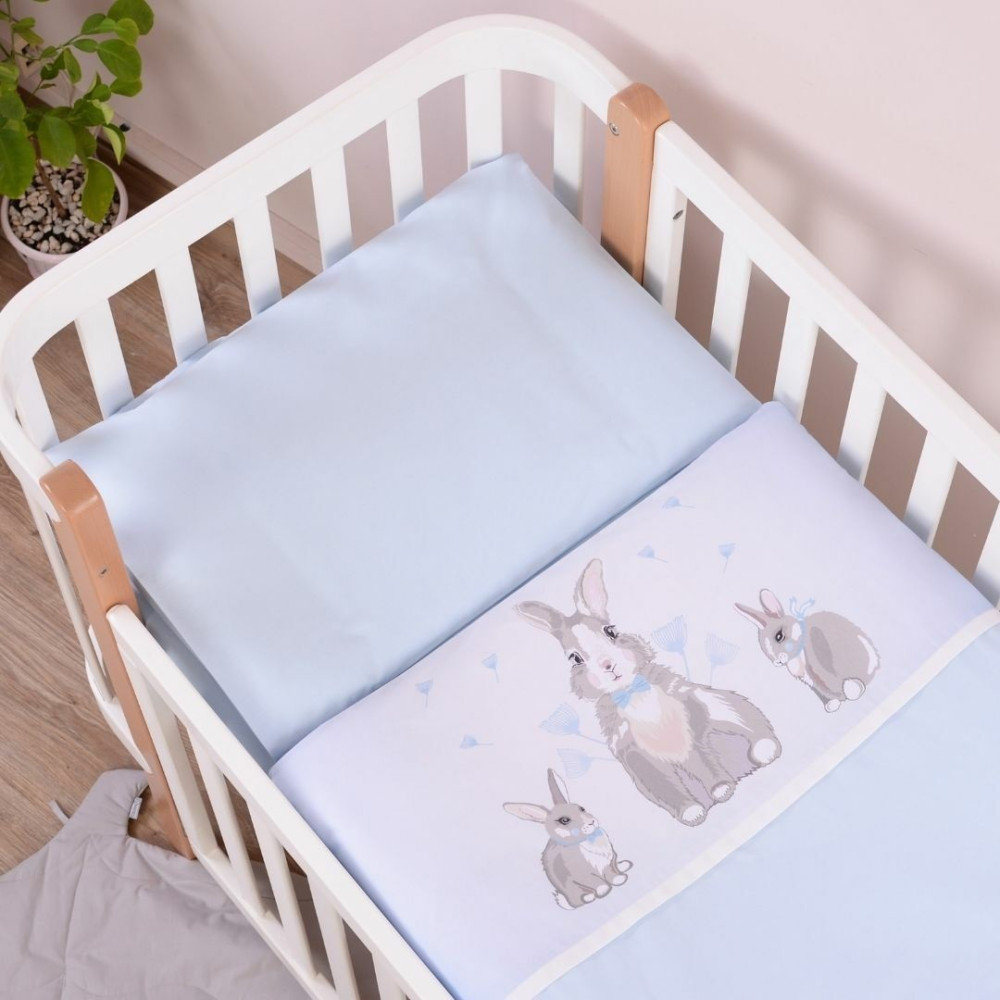 Змінна постіль Baby Veres Summer Bunny blue, 3 елементи (154.7.03)