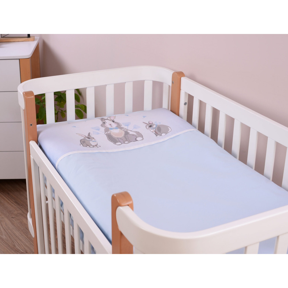 Змінна постіль Baby Veres Summer Bunny blue, 3 елементи (154.7.03)