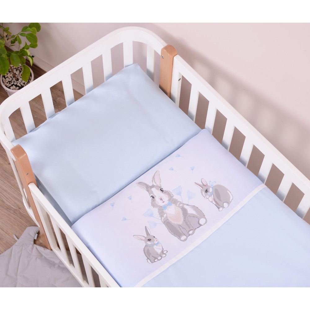 Змінна постіль Baby Veres Summer Bunny blue, 3 елементи (154.7.03)