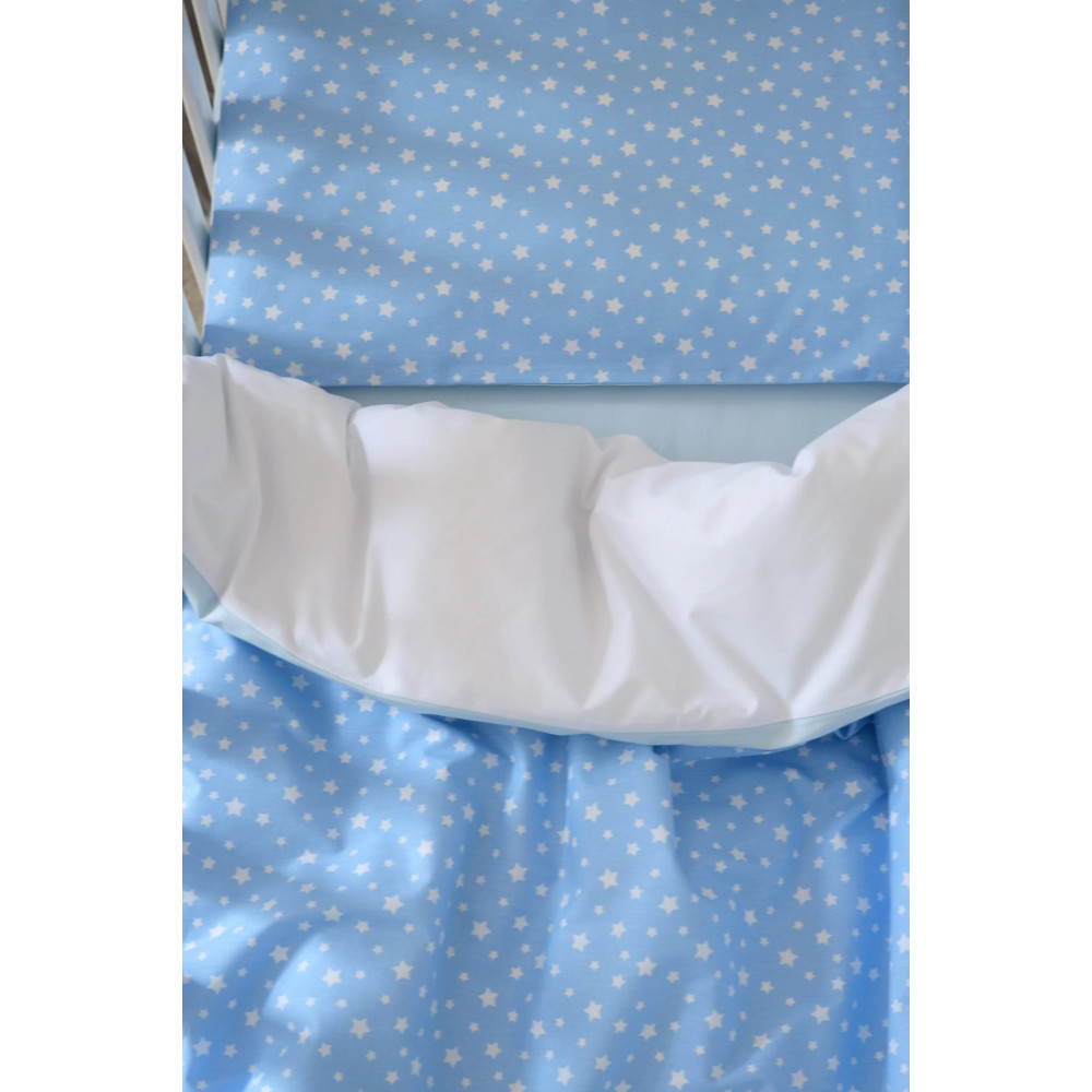 Сменная постель Baby Veres Stars blue, 3 элемента (153.5.008) 