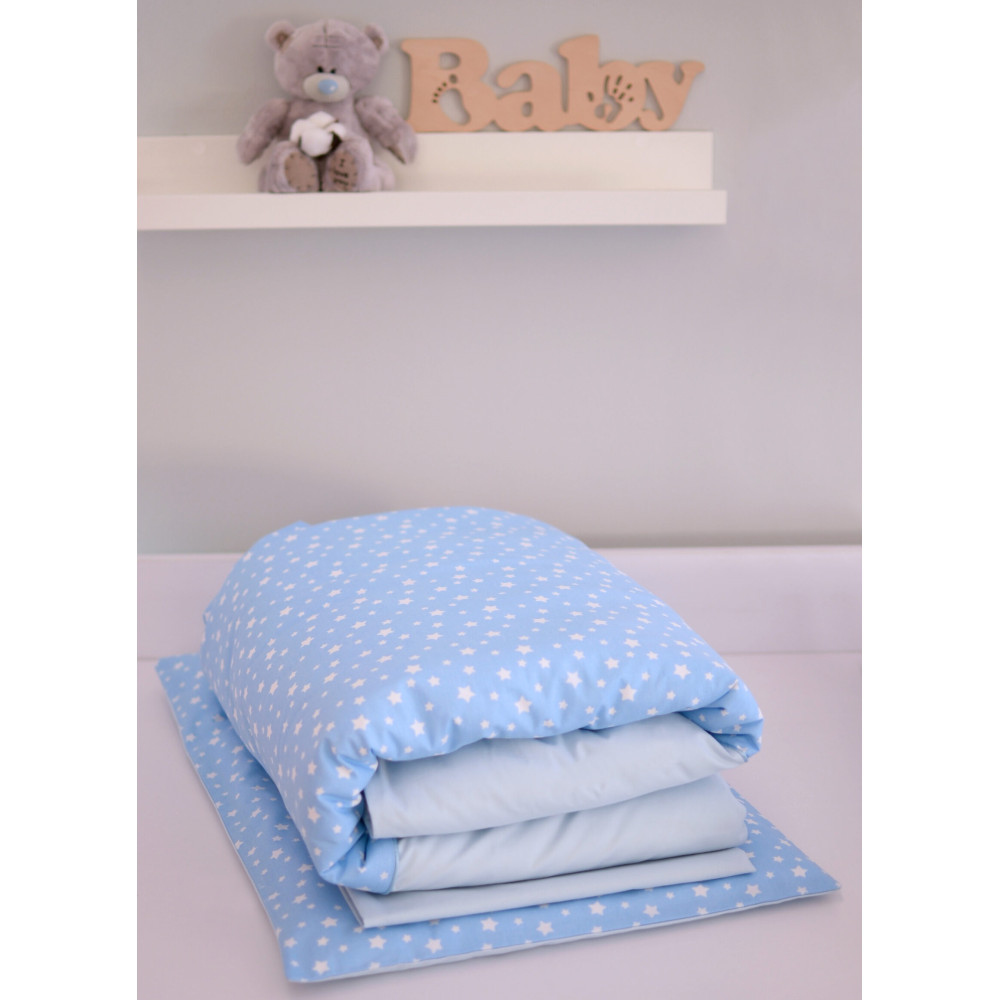 Сменная постель Baby Veres Stars blue, 3 элемента (153.5.008) 