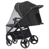 Прогулянкова коляска Carrello Bravo/F CRL-8512 Pure Black