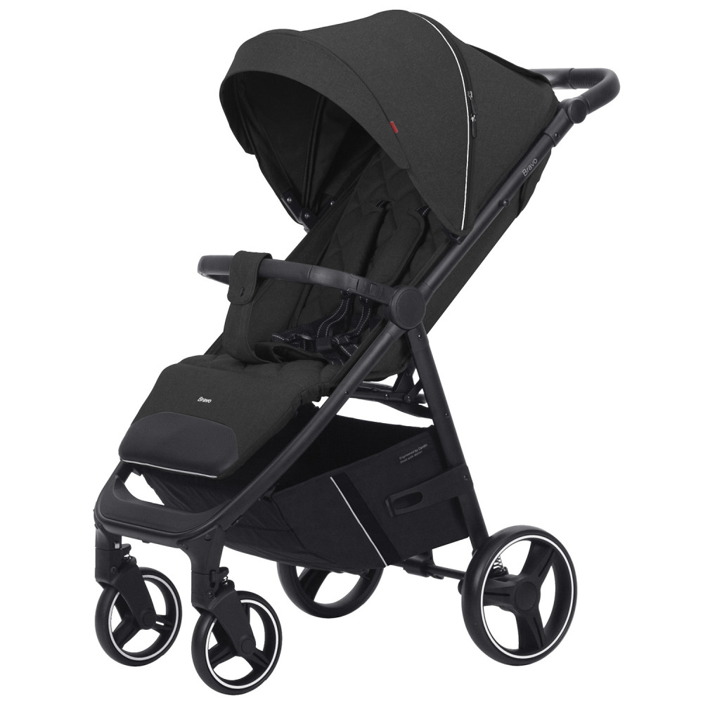 Прогулянкова коляска Carrello Bravo/F CRL-8512 Pure Black