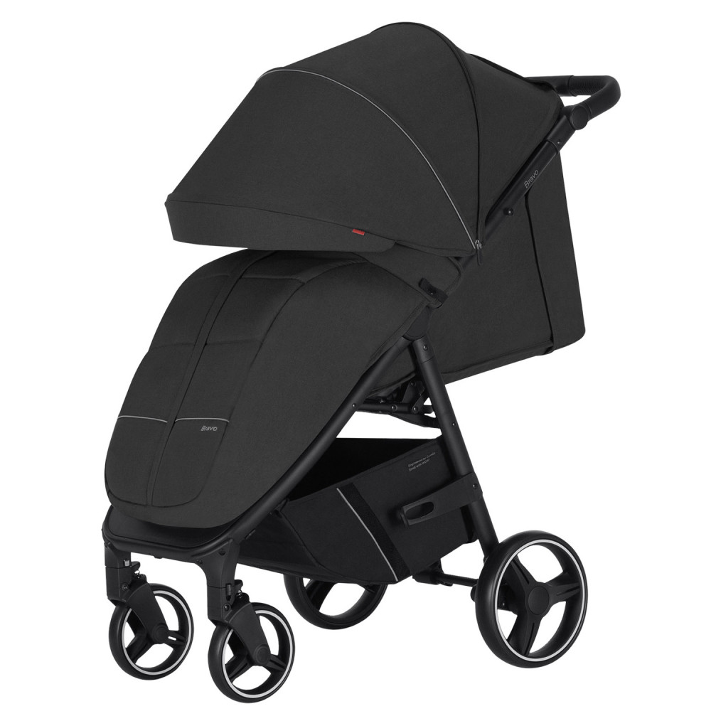 Прогулянкова коляска Carrello Bravo/F CRL-8512 Pure Black