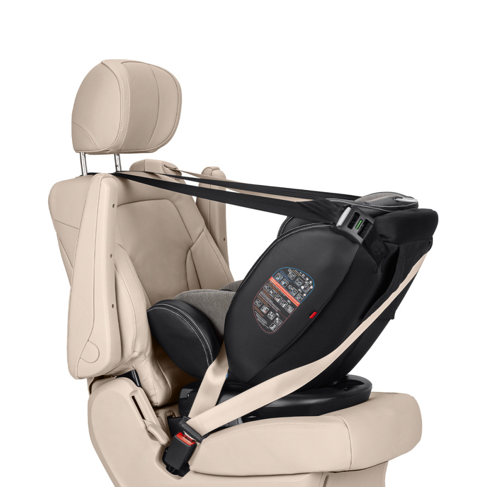 Carrello Asteroid CRL-12801/2 - детское автокресло (0 – 12 лет / 0 – 36 кг) с функцией поворота 360 по ходу и против направления движения, крепление Isofix • Hunter Green