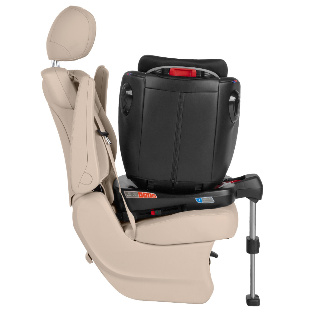 Carrello Asteroid Plus CRL-15801 - детское автокресло (0 – 12 лет / 0 – 36 кг) с функцией поворота 360 по ходу и против направления движения, крепление Isofix • Marble Grey