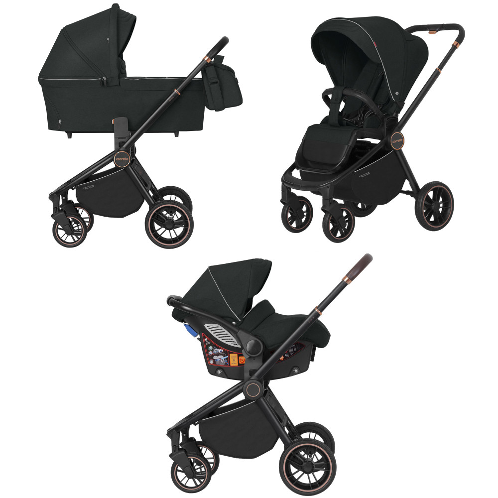 Коляска 3 в 1 Carrello Epica/G CRL-8511/1 Space Black