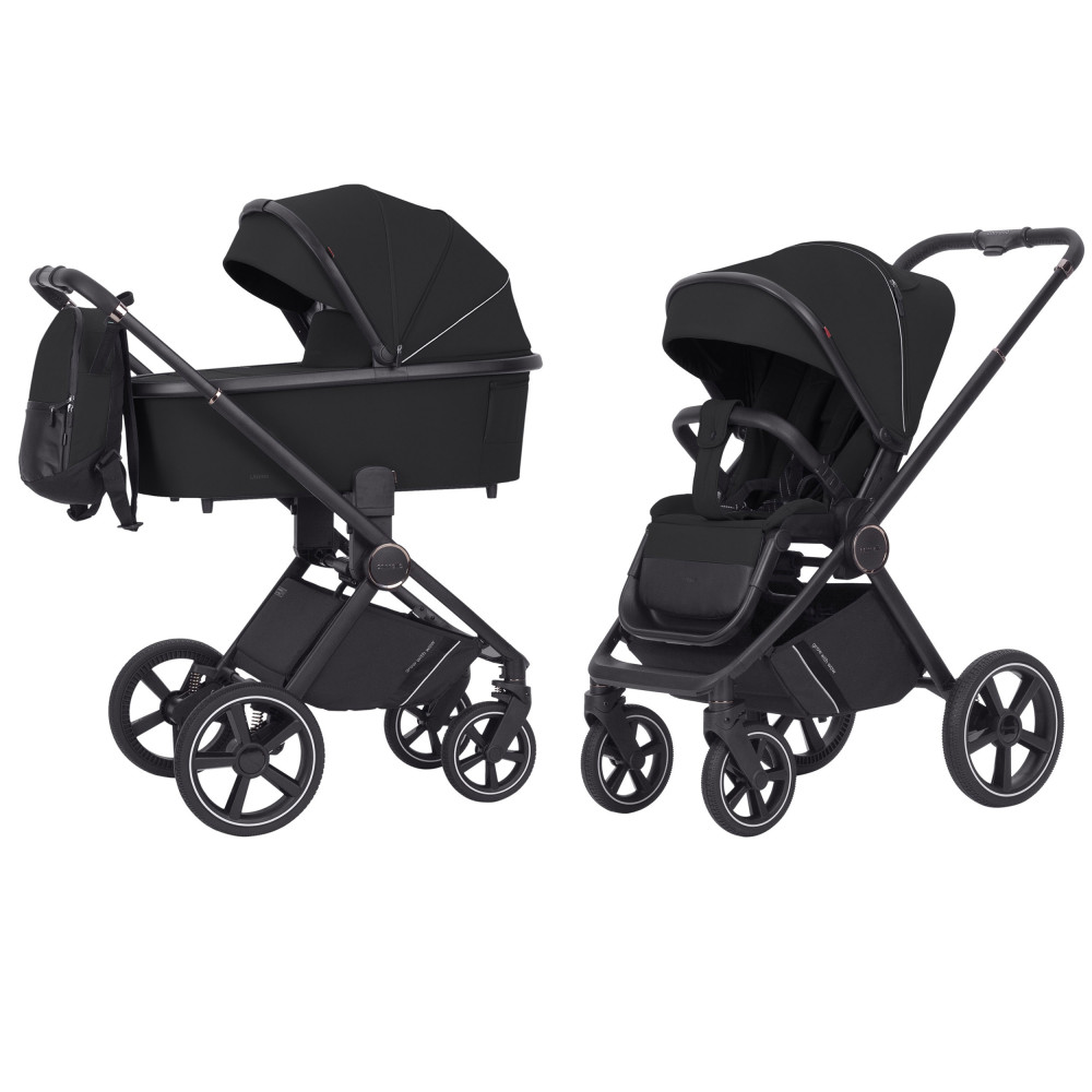 Коляска 2 в 1 Carrello Ultimo BF CRL-6515. Pitch Black Коляска 2 в 1 Carrello Ultimo BF CRL-6515. Pitch Black