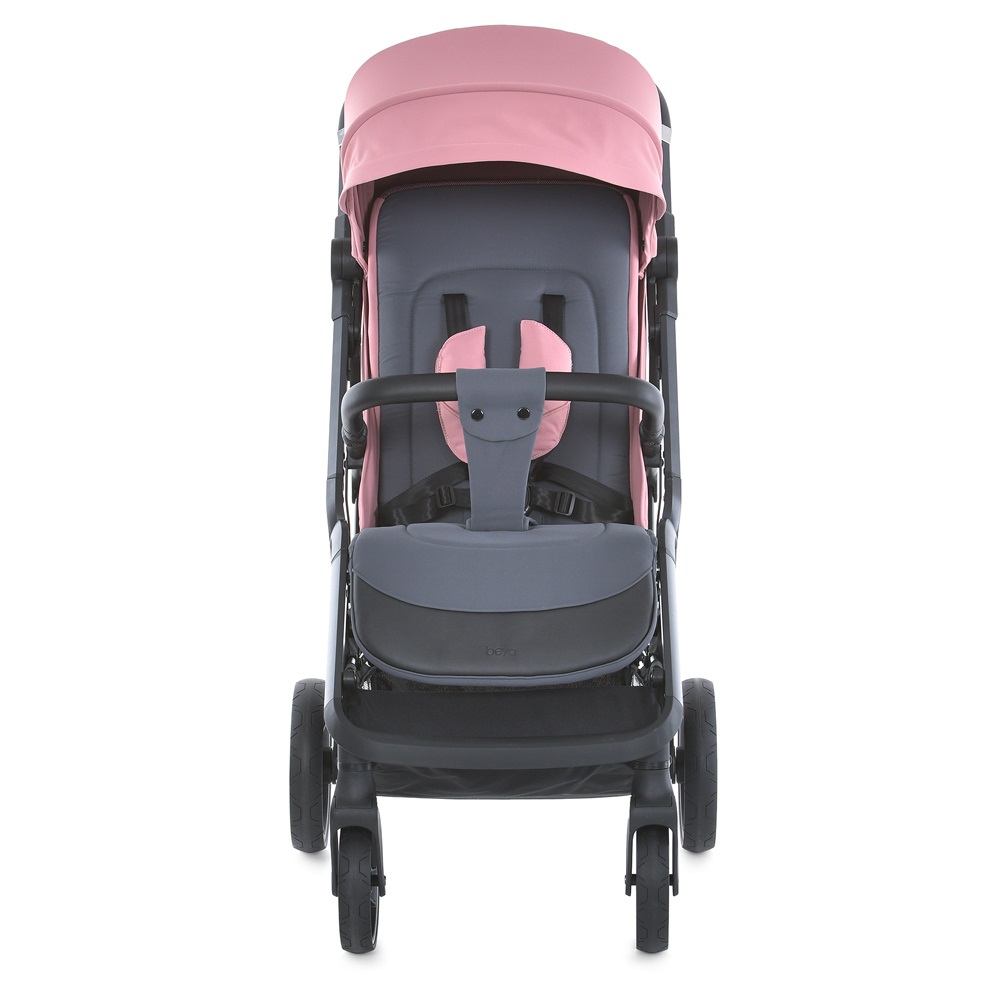 El Camino Beya ME 1127-S - прогулочная коляска с автоматическим складыванием, большие колеса, защита от сползания • Blush Pink El Camino Beya ME 1127-S - прогулочная коляска с автоматическим складыванием, большие колеса, защита от сползания • Blush Pink